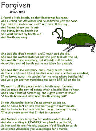 insect poem