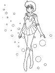 sailor mars coloring page