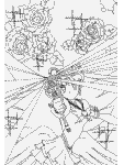 sailor moon coloring book page