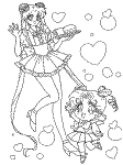 sailor moon coloring page