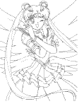 sailor moon coloring page