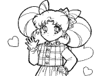 sailor mini moon poster