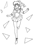 sailor jupiter coloring page