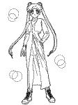 serena coloring page