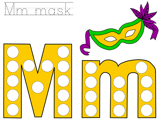 Mardi Gras Bingo Dauber Art