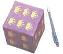 really big mardi gras dice