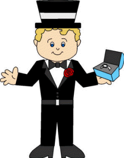 groom paper doll craft