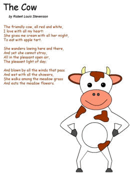 The Cow poem