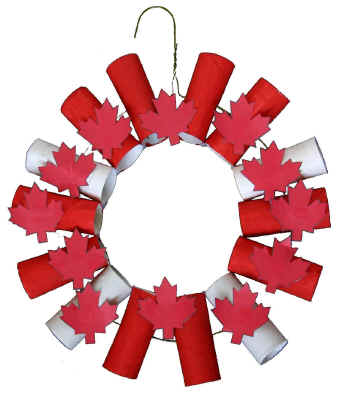 canada wreath
