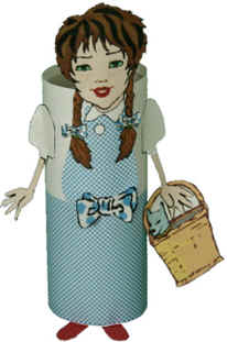 dorothy wizard of oz craft