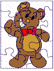 printable teddy bear jigsaw puzzle