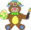 themed bear paper craft