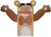 Bear Paper Bag Puppet