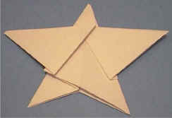 origami star