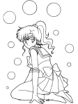 sailor jupiter coloring page