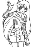 sailor moon coloring page