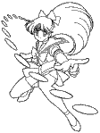 sailor venus coloring page