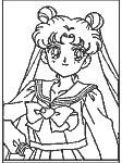 sailor moon coloring page