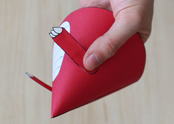 3D paper dinosaur craft