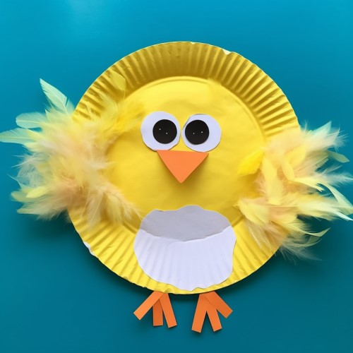 Paper Plate Chicken Craft