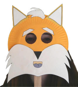 Paper Plate Fox Craft