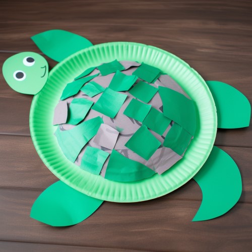 Paper Plate Turtle Craft