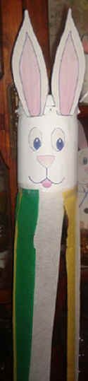rabbit windsock craft