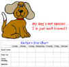 dog chore chart