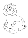 farm animals coloring book pages