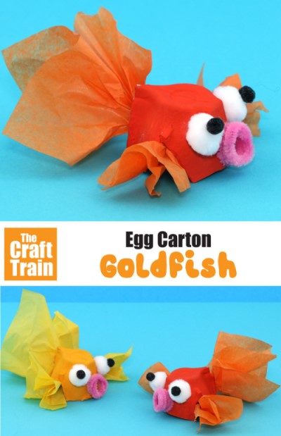 Egg carton fish