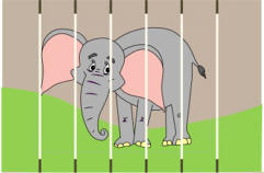 elephant at the zoo craft