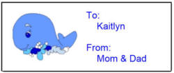 Ocean themed gift tags