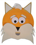 Paper Plate Fox Craft