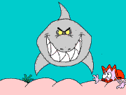 shark coloring page