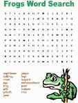 frog word puzzle