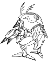 digimon coloring pages (posters)