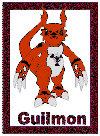 guilmon coloring book page