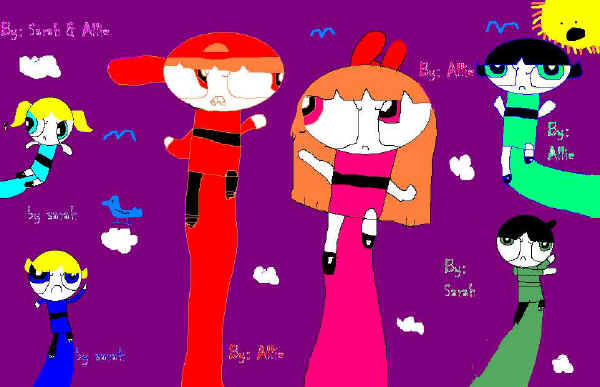 Powerpuff girls fan art.