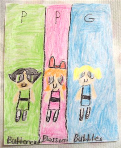 Powerpuff girls fan art.