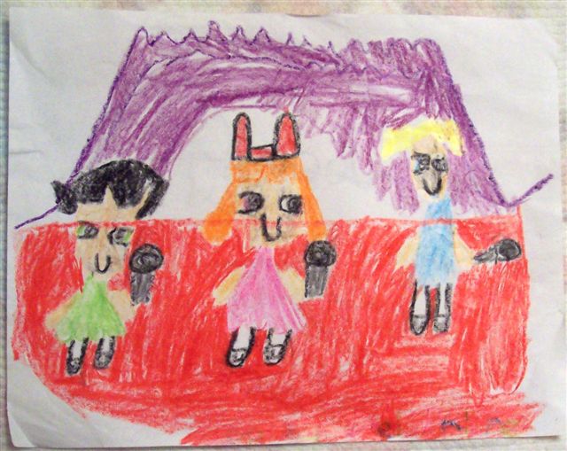 Powerpuff girls fan art.
