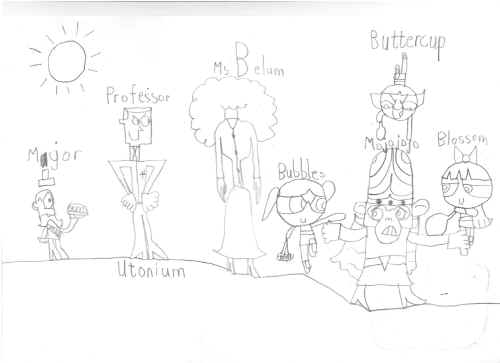 Powerpuff girls fan art.