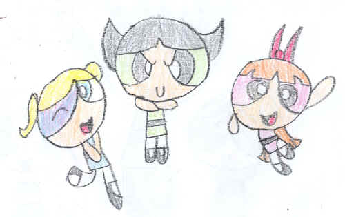 Powerpuff girls fan art.
