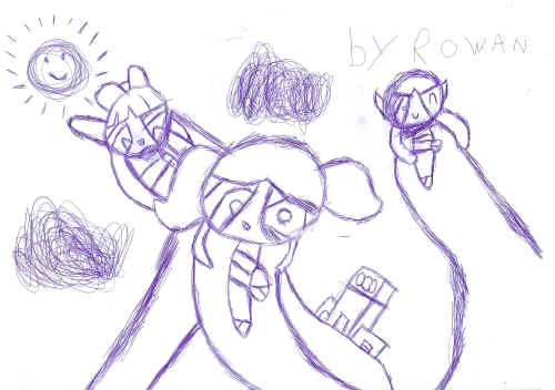 Powerpuff girls fan art.