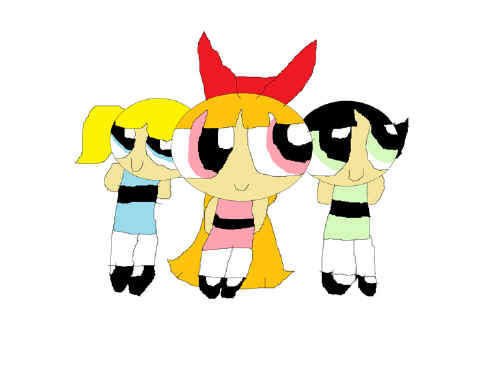 Powerpuff girls fan art.
