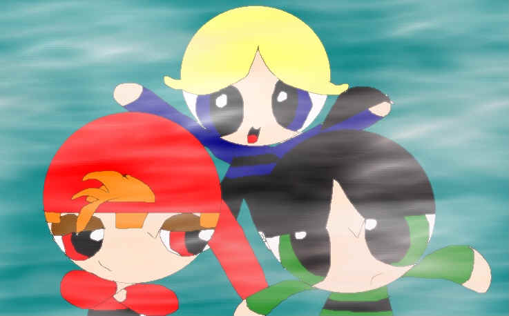 Powerpuff girls fan art.