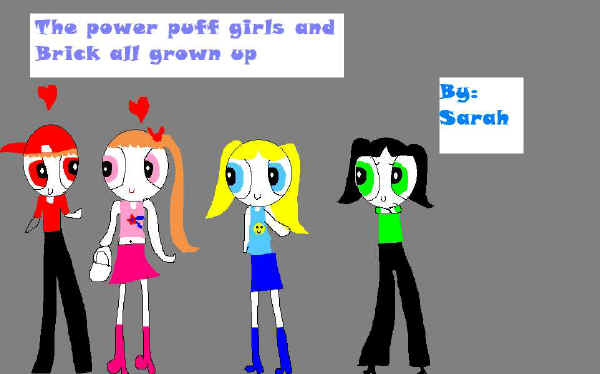 Powerpuff girls fan art.