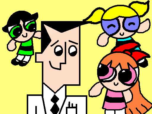 Powerpuff girls fan art.