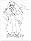 inuyasha coloring book