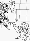 mojo jojo coloring page