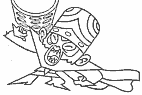 mojo jojo coloring page